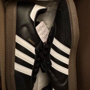 Adidas Samba Black and White womens Shoes